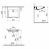 VitrA Conforma Waschtisch 60 X 54,5/51 Cm Ohne Hahnloch, Mit Überlauf