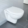 VitrA Conforma Wand-WC, VitrA Flush 2.0, Tiefspüler + 6 Cm -Vitra hersteller vitra badkeramik conforma wc wand 4021247