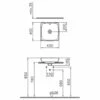 VitrA Metropole Aufsatzwaschtisch 39,5 X 40 Cm Mit Überlauf -Vitra hersteller vitra badkeramik metropole waschtische aufsatzwaschtisch 3000326
