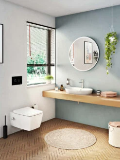 VitrA Metropole Aufsatzwaschtisch Oval 59,5 X 45,5 Cm Mit Überlauf -Vitra hersteller vitra badkeramik metropole waschtische aufsatzwaschtisch 6462647