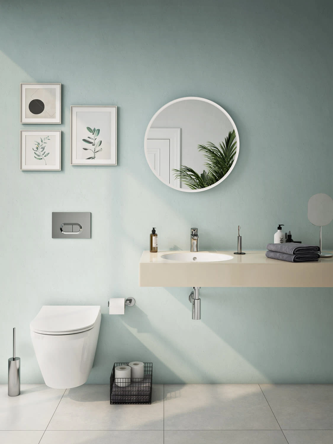 VitrA Metropole Aufsatzwaschtisch rund Ø 44,5 cm mit Überlauf, geschliffen VitrA Metropole Aufsatzwaschtisch Rund Ø 44,5 Cm Mit Überlauf, Geschliffen -Vitra hersteller vitra badkeramik metropole waschtische aufsatzwaschtisch 6768873