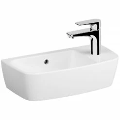 VitrA Shift Aufsatzhandwaschbecken Asymmetrisch 50 Cm Mit 1 Hahnloch