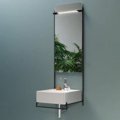 VitrA Equal Spiegel Mit Beleuchtung 43,2 X 94,5 Cm