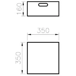 VitrA Equal Lederbox 35cm