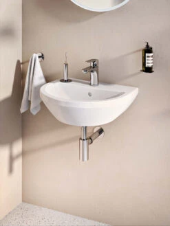 VitrA Integra Waschtisch 49,5 Cm, Mit Überlaufloch, 1 Hahnloch Mittig