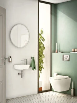 VitrA Integra Waschtisch Compact 37 Cm, Mit Überlaufloch, Mit 1 Hahnloch Rechts -Vitra hersteller vitra integra waschtisch compact 37 6766885