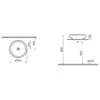 VitrA Istanbul Aufsatzschale Ø 50 Cm -Vitra hersteller vitra istanbul waschtische aufsatzschale dm 2959099