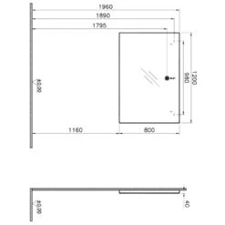 Vitra -Vitra hersteller vitra memoria black led leuchtspiegel 2841136
