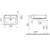 VitrA Options Geo Aufsatzwaschtisch 59,5 X 42,5 Cm Mit Überlaufloch -Vitra hersteller vitra options waschtische geo aufsatzwaschtisch 2957326
