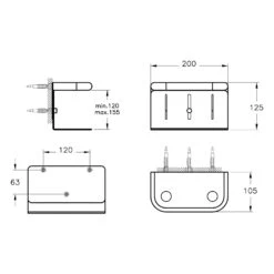 VitrA Liquid Doppel-Seifenspenderhalter