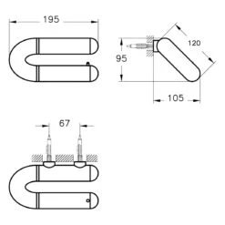 VitrA Liquid Papierrollenhalter -Vitra vitra bad accessoires liquid papierrollenhalter 10599587