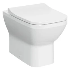 VitrA Integra Square Stand-WC Tiefspüler Spülrandlos VitrA Flush 2.0 Mit Bidetfunktion