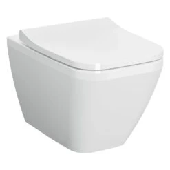 VitrA Integra Square Wand-WC Tiefspüler Mit Geschlossenem Spülrand