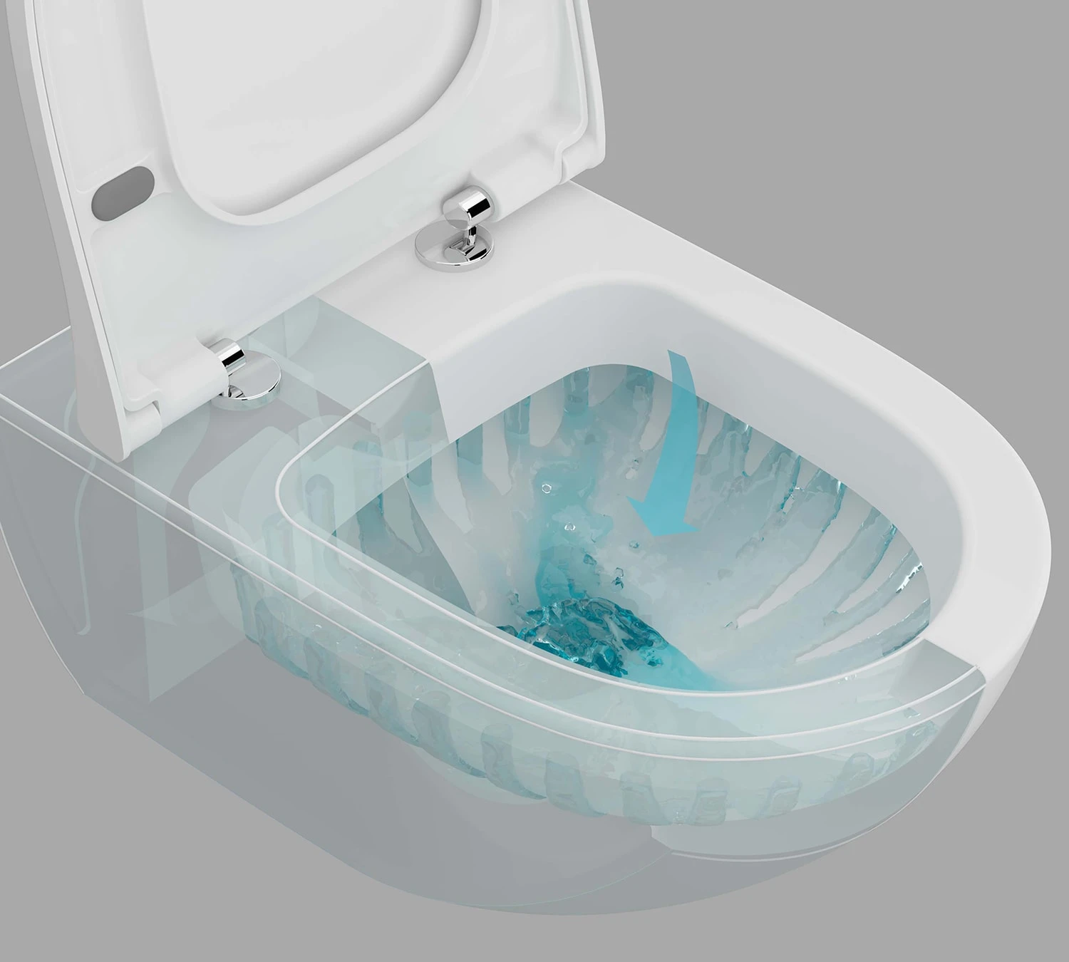 VitrA Sento Wand-WC Tiefspüler mit Spülrand VitrA Sento Wand-WC Tiefspüler Mit Spülrand -Vitra vitra badkeramik sento wc wand tiefspueler 4772249