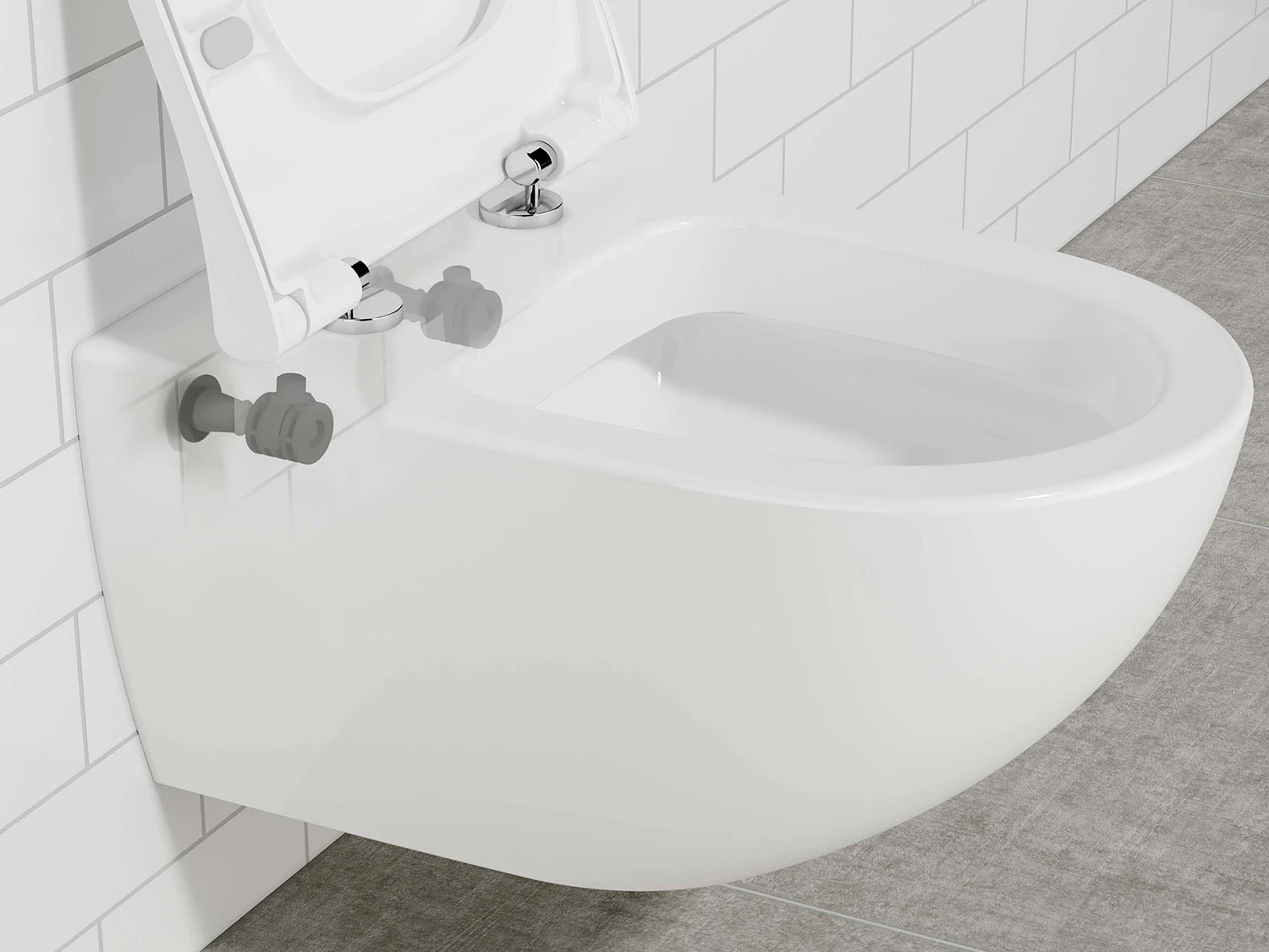 VitrA Sento Wand-WC Tiefspüler mit Spülrand VitrA Sento Wand-WC Tiefspüler Mit Spülrand -Vitra vitra badkeramik sento wc wand tiefspueler 4772276