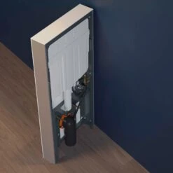 VitrA Vitrus Stand-Spülkasten Inkl. Armatur Für Wand-WCs Mit Bidetfunktion -Vitra vitra badkeramik spuelkaesten vitrus stand spuelkasten 6462908