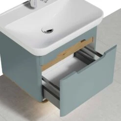 Vitra Sento Waschtischkombination 63 X 48,5 Cm Mit 1 Auszug