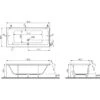 VitrA Integra Badewanne 180 X 80 Cm -Vitra vitra s50 rechteckbadewanne 180 80 cm 1306504
